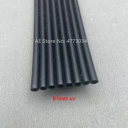 5M 4 6 8 lines Ink Tube For Large Format Inkjet Solvent UV Flatbed Printer TransparenBlack Ink Pipe Hose 3*2mm 4*3mm 5*3mm 6*4mm
