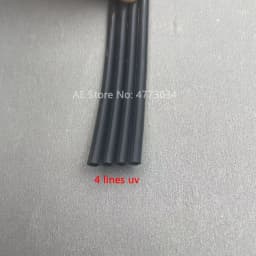 5M 4 6 8 lines Ink Tube For Large Format Inkjet Solvent UV Flatbed Printer TransparenBlack Ink Pipe Hose 3*2mm 4*3mm 5*3mm 6*4mm