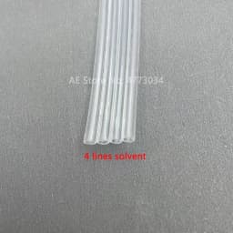 5M 4 6 8 lines Ink Tube For Large Format Inkjet Solvent UV Flatbed Printer TransparenBlack Ink Pipe Hose 3*2mm 4*3mm 5*3mm 6*4mm