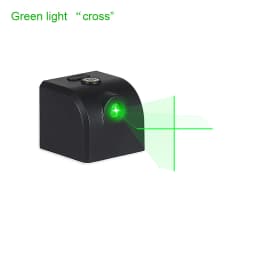 Mini Laser Horizontal Indoor Golf Assistive Device with Ultra Strong Green/Red Laser Beam, Portable with Battery