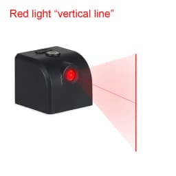 Mini Laser Horizontal Indoor Golf Assistive Device with Ultra Strong Green/Red Laser Beam, Portable with Battery