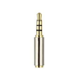 Jack 3.5 mm to 2.5 mm Audio Adapter for Aux Speaker Cable Stereo Headphone Headset Mic 2.5mm Male to 3.5mm Female Plug Connector