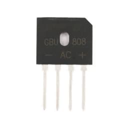 5Pcs GBU808 800V 8A Power Diode Bridge Rectifier