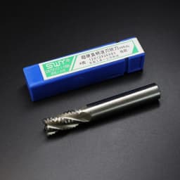 SWYBB Roughing End Mill HSS CNC Cutting Tool Milling Cutter High Speed Steel 3F 4 Teeth 6 8 10 12-32mm Metal Steel Aluminum Wood
