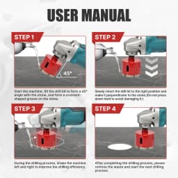 HEDA 6-16mm M14 Thread Sintering Wet Diamond Drill Bit Angle Grinder Hole Saw For Granite Tile Marble Concrete Quartzit