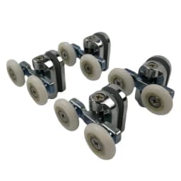 Door Roller/Wheel/Runner Home Bottom Top Shower Door Rollers/Runners Replacement Double Wheel for Shower Enclosures Cabins
