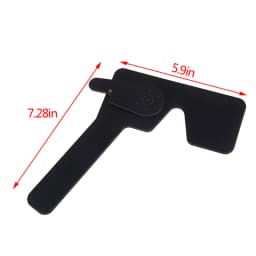 Black Lorgnette Occluder Multi 17 Pin Hole Hand Occluder Optometry Instrument Tool Sleeping Care
