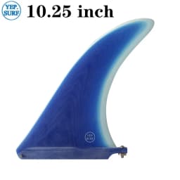 Longboard Fin Fiberglass 7/8/9/10.25/11inch Single Fin 1pc Surf Fins For Sup Central Surf Fin Multicolor Surfboard Fin Quillas