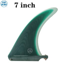 Longboard Fin Fiberglass 7/8/9/10.25/11inch Single Fin 1pc Surf Fins For Sup Central Surf Fin Multicolor Surfboard Fin Quillas