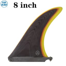 Longboard Fin Fiberglass 7/8/9/10.25/11inch Single Fin 1pc Surf Fins For Sup Central Surf Fin Multicolor Surfboard Fin Quillas
