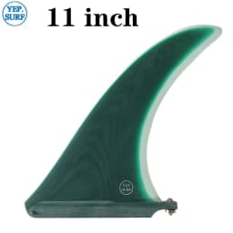 Longboard Fin Fiberglass 7/8/9/10.25/11inch Single Fin 1pc Surf Fins For Sup Central Surf Fin Multicolor Surfboard Fin Quillas