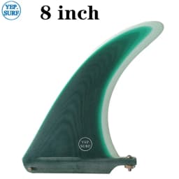 Longboard Fin Fiberglass 7/8/9/10.25/11inch Single Fin 1pc Surf Fins For Sup Central Surf Fin Multicolor Surfboard Fin Quillas
