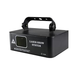 500mW Laser Light Holiday Stage Device 90-240V RGB 3D DJ Equipment Disco Christmas Wedding Projector