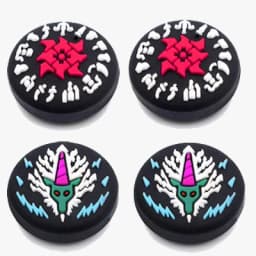 Thumb Stick Grip Cap Joystick Protective Cover For Monster Hunter RISE Switch Oled Joy-Con Controller NS Lite Thumbstick Case