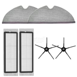For Xiaomi Roborock S5 Max S6 S6 Maxv Accessories Spare Parts Vacuum Cleaner Replacement Kit Roller Brush HEPA Filter Mop Cloth