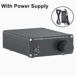 Fosi Audio 2 Channel TPA3116D2 Stereo Audio Class D Amplifier 50W X 2 - V1.0 Power Amplifier For Home Passive Speakers