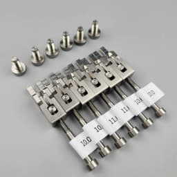 【Made in Japan】1 Set ( 6/7 PCS ) Electric Guitar Stainless Steel Saddles For FR Floyd Rose Tremolo System Bridge