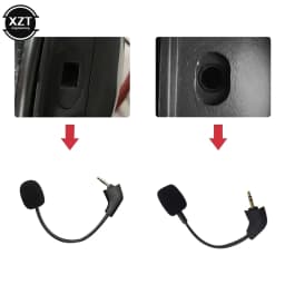Detachable Microphone 3.5 mm Microphone for Kingston HyperX Cloud 2 II X Core Pro Silver Cloudx Alpha S Cloud9 9 C9 Game Headset