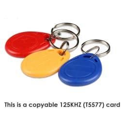 10Pcs/lot EM4305 / EM5200 T5577 Clone Card 125khz Tag Duplicator Clone card Proximity Badge Writable Rewrite RFID Copy Keytag