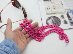 New Fashion Acrylic Glasses Chains Holder Cord Reading Sunglasses Chain Women Largands Eyeglasses Hanging Neck Chain Strap Rope