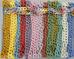 New Fashion Acrylic Glasses Chains Holder Cord Reading Sunglasses Chain Women Largands Eyeglasses Hanging Neck Chain Strap Rope