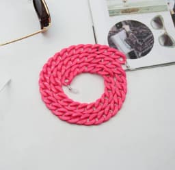 New Fashion Acrylic Glasses Chains Holder Cord Reading Sunglasses Chain Women Largands Eyeglasses Hanging Neck Chain Strap Rope