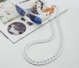 New Fashion Acrylic Glasses Chains Holder Cord Reading Sunglasses Chain Women Largands Eyeglasses Hanging Neck Chain Strap Rope