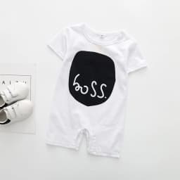 Summer 3-24 Months Baby Boys Girls Romper Infant Jumpsuit Cartoon Short-sleeved Climbing Pajamas Cotton Toddler Clothes