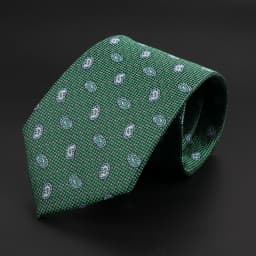 New Men's Classic Luxury Tie 8cm Striped Paisley Plaid All-Match Jacquard Necktie For Business Wedding Prom Daily Wear Accessory