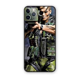 for iPhone 14 15 Pro 13 Plus 12 Mini 11 Pro Max X XS XR SE7 8 6 6s Plus Phone Cover Arnold-Schwarzenegger 1985 Black Soft Case