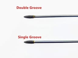 1PCS 3x4x100mm Tungsten Carbide Burr 3mm Shank for Dremel Grinder Rotary Tools - Cutting Grinding Tool