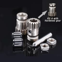 Dual Drive Gear Extruder Kit Cloned Btech Use for Prusa I3 3D Printer Gear Mini Bowden Extrusion Ender 3 CR10/10S PRO