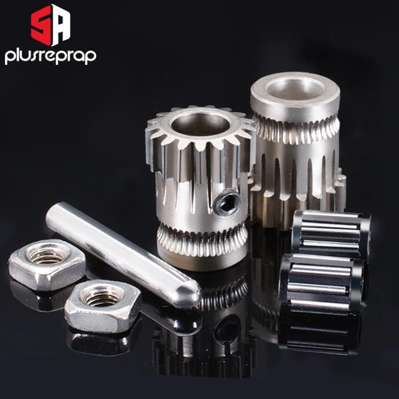 Dual Drive Gear Extruder Kit Cloned Btech Use for Prusa I3 3D Printer Gear Mini Bowden Extrusion Ender 3 CR10/10S PRO