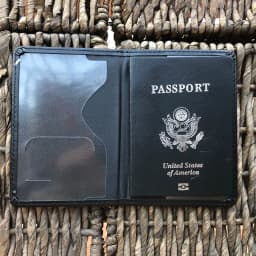 Attack on Titan Passport Cover Anime Shingeki No Kyojin Travel Case for Passports Wings of Freedom