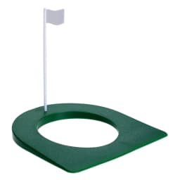 Plastic Golf Practice Putting Cup Mat with Hole and Flag for Indoor Outdoor Yard Golf Putting Green Regulation Cup Training Aids