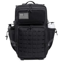 45L Tactical Backpack Survival Bag Hunting MOLLE Backpack GYM For Men EDC Outdoor Hiking Rucksack With Bottle Holder
