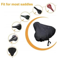 Outdoor Bicycle Seat Rain Cover Sports Cycling Bike Accessories Waterproof Saddle Rain Dust Cover UV Protection For MTB Bike