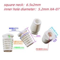 10pcs Cable Gland Connector Rubber Strain Relief Cord Boot Protector 4.6/5.2/6mm Wire Cable Sleeve Cellphone Charger Power Tool