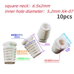 10pcs Cable Gland Connector Rubber Strain Relief Cord Boot Protector 4.6/5.2/6mm Wire Cable Sleeve Cellphone Charger Power Tool