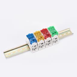 UKK80A 690V DIN Rail Terminal Block Split Junction Box One In Many Out Distribution Box High Current Electrical Wire Connector