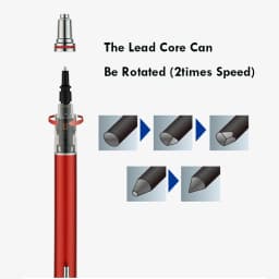 1pcs Uni Mechanical Pencil M5-559 0.3/0.5/0.7mm Lead Kuru Toga ADVANCE Low Center of Gravity Rotary lapiseira papeterie kawaii