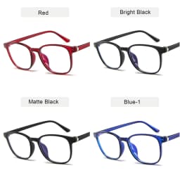 Transparent square Computer Glasses Frame Women Men Anti Blue Light round Eyewear Blocking Glasses Optical Spectacle Eyeglass