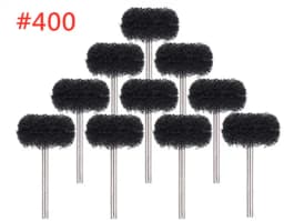 1 Pack Nylon Mini Drill Abrasive Brush 2.35mm 3mm Shank Buffing Polishing Wheel Rust Remover for Dremel Rotary Tool Accessories