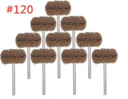 1 Pack Nylon Mini Drill Abrasive Brush 2.35mm 3mm Shank Buffing Polishing Wheel Rust Remover for Dremel Rotary Tool Accessories