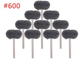 1 Pack Nylon Mini Drill Abrasive Brush 2.35mm 3mm Shank Buffing Polishing Wheel Rust Remover for Dremel Rotary Tool Accessories