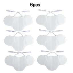 Nerve Muscle Stimulator Silicone Gel EMS Electrode Pads NeckNon-Woven Patch Self-Adhesive Acupuncture Physiotherapy TENS Pads