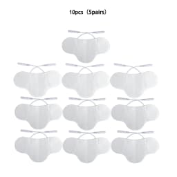 Nerve Muscle Stimulator Silicone Gel EMS Electrode Pads NeckNon-Woven Patch Self-Adhesive Acupuncture Physiotherapy TENS Pads
