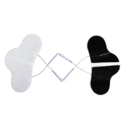 Nerve Muscle Stimulator Silicone Gel EMS Electrode Pads NeckNon-Woven Patch Self-Adhesive Acupuncture Physiotherapy TENS Pads