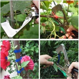 Onnfang 10pcs Garden tape tool Trunk Connect Stem Hand tying Stake Fruit Tree Link bind belt Tie Tape Tools