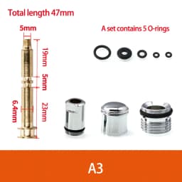 Water Leakage Repair Part Shower Faucet Lower Outlet Water Separator Bathtub Tap Pull Rod Diverter Valve Shower Column Switch